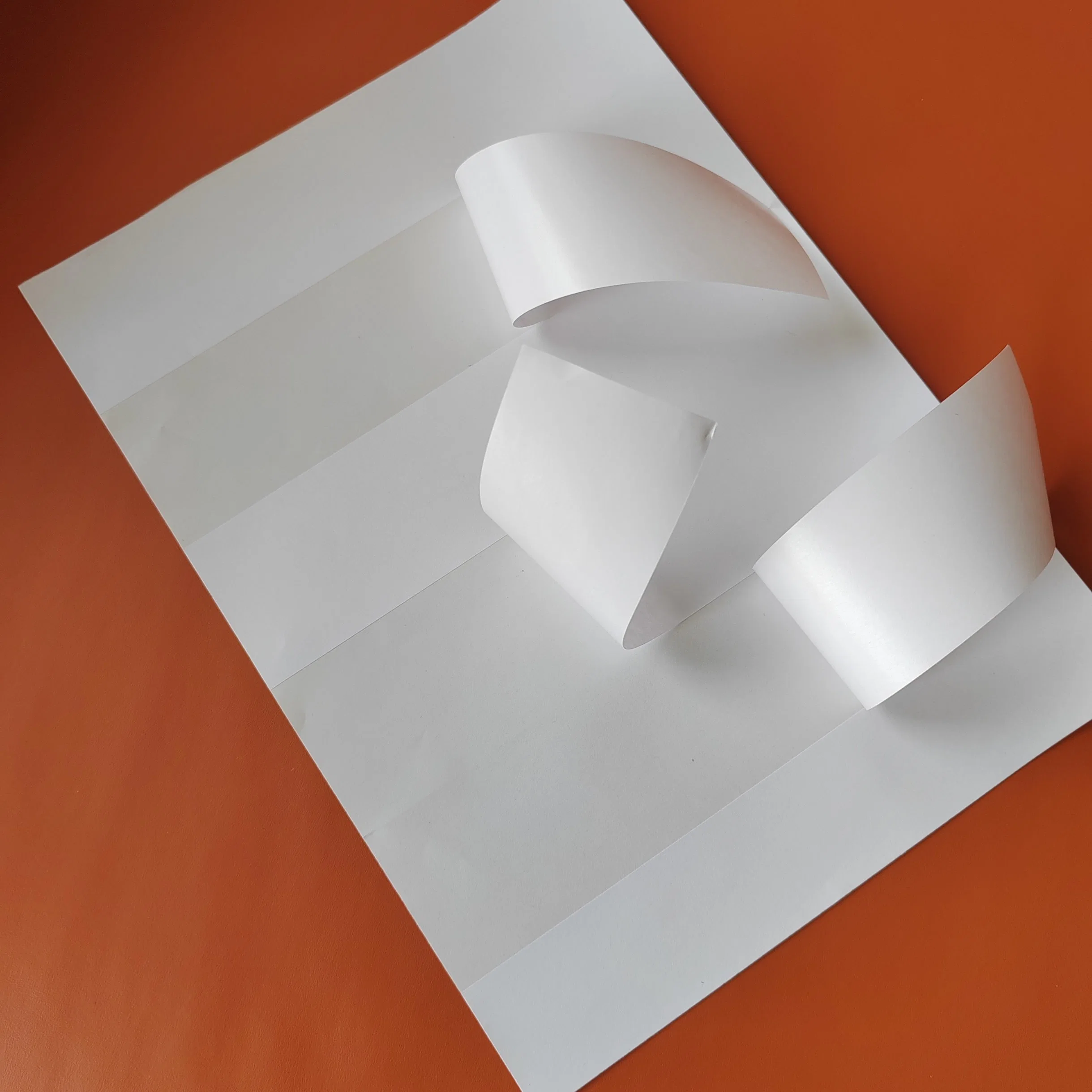 High Gloss Paper Silicone Paper 2" Back Slit Ream Packaging