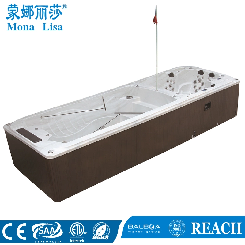 6.8 Meter Multi-Functional Acrylic Outdoor Swim SPA Hot Tub (M-3373)