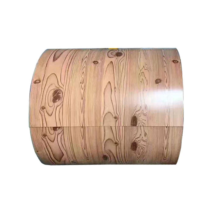 Gi Material for PPGI Steel Coil 0.6mm PPGI Color Coated Wood Steel Coil