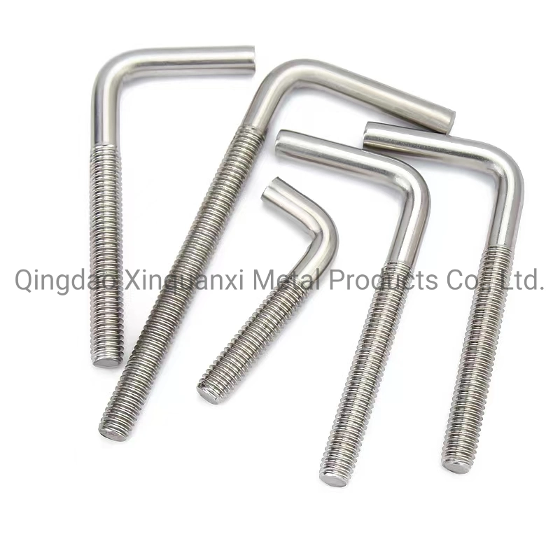 Stainless Steel L Type Screw Hooks L Shape Screw Whole