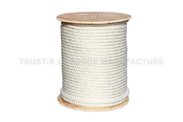 1/4"*1200&prime; Polyester Twisted Rope/Reel Packing 3 Strand Rope