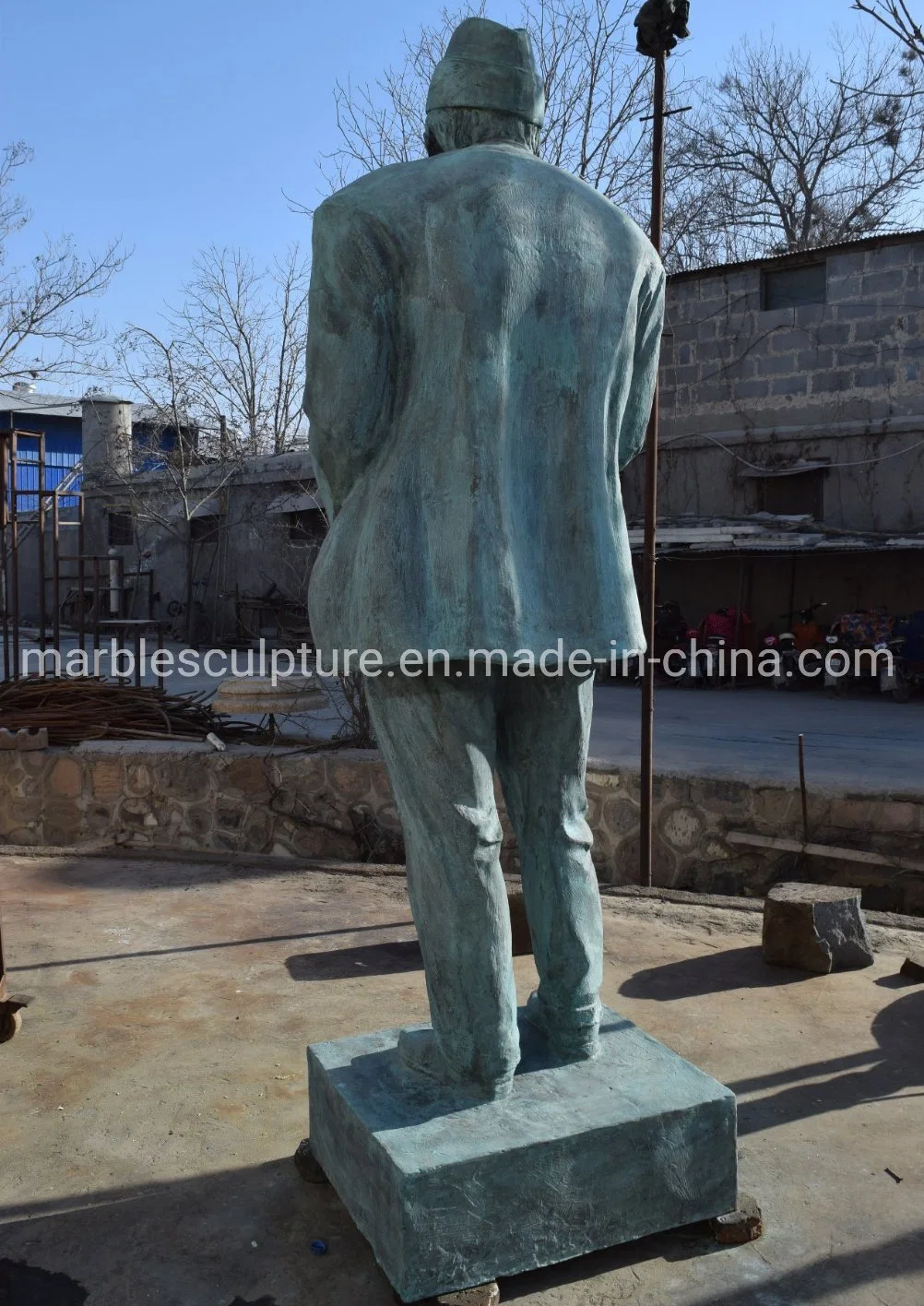 Estatua de Artesanía de metal personalizados Escultura de bronce de fundición&#160;(B054)