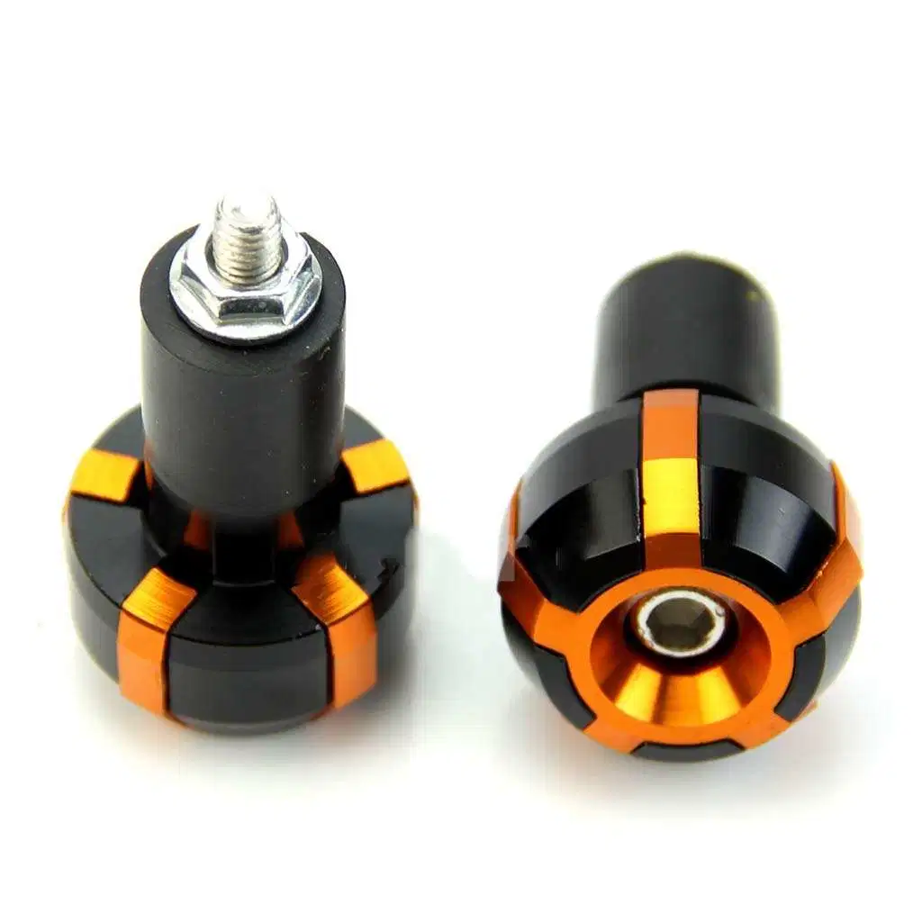 Motorcycle Handlebar Ends Aluminum Motor Grips Handle Bar Ends