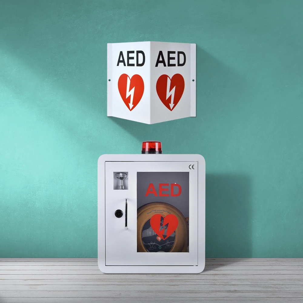 WAP 3D إشارات مجانية قابلة للطباعة AED في الموقع داخل الجهاز التوقيع