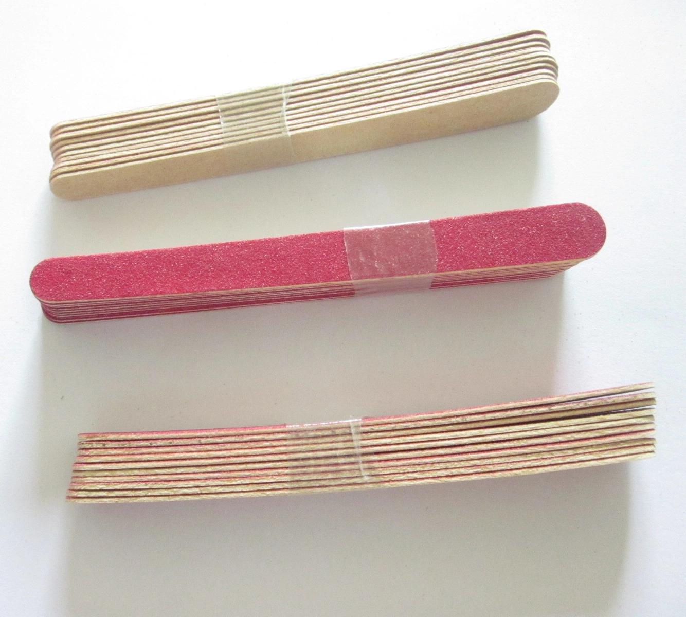 Wooden Emery Disposable Nail File for Hotel Use