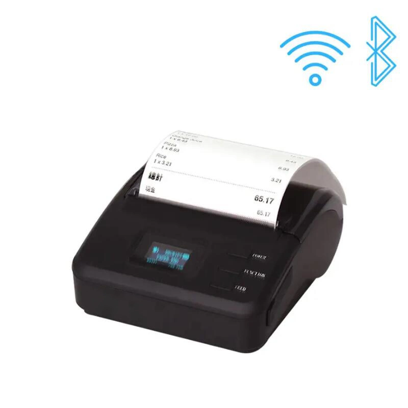 Bluetooth Handheld Wireless Mobile Small Pocket Inkless Portable Thermal Receipt Mini Printer