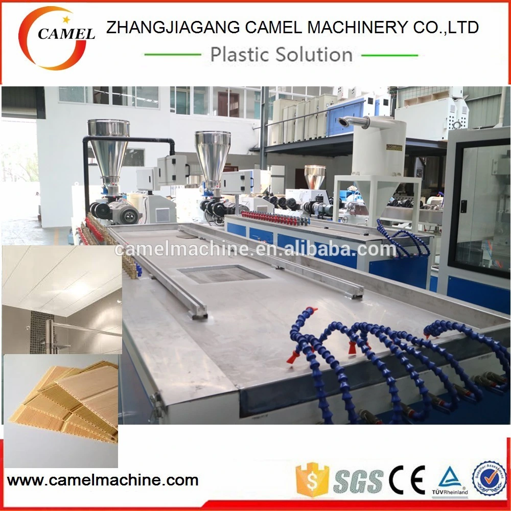 Camel Machinery PVC Ceiling Plastic Gusset Plate Production Line Plastic Plate Making Machine for Price