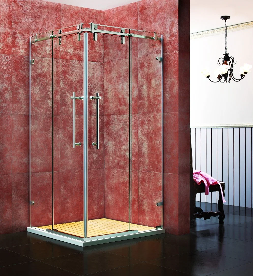 Factory Direct-Sale High-Quality Sliding Shower Enclosure Fixed Panel Standoff Fittings