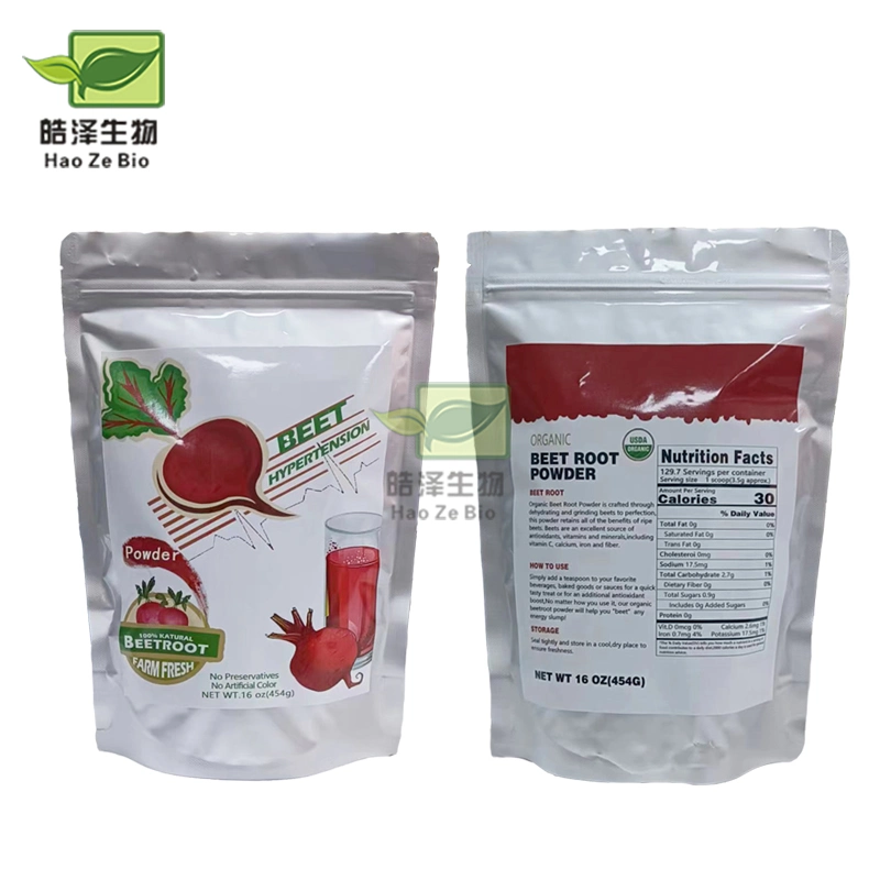 Natural Plant Extract OEM Private Label Organic Beet Root Red Beetroot Powder