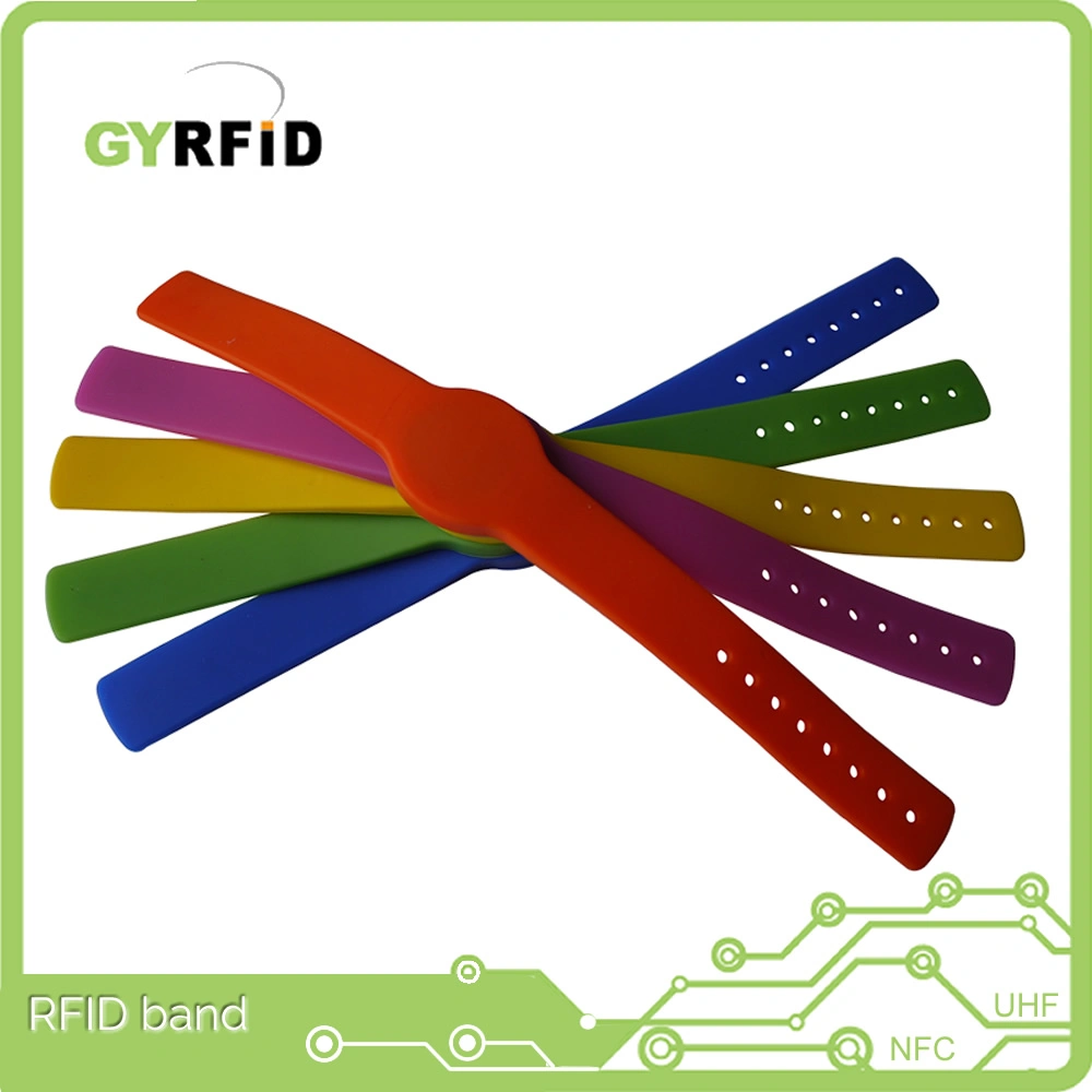 NFC Bracelet MIFARE Wristbands for NFC Attendance System (WRS235)