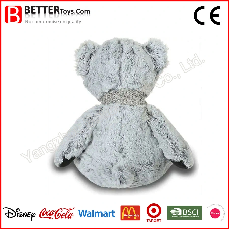 Osito de peluche con bufanda juguetes de peluche mejor obsequio de juguetes para niños