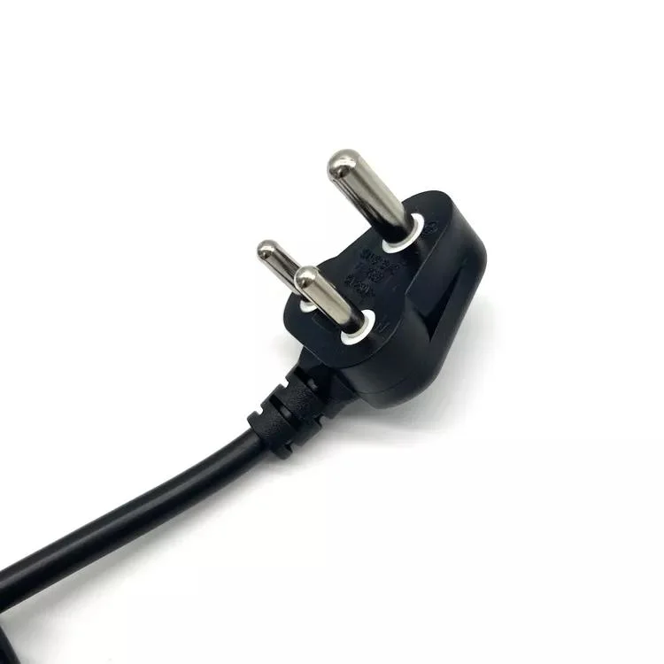 Fabricante de cableado de Sri Lanka Sudáfrica 6A/16 A 250V Cable de alimentación de CA Extensión de la Asamblea