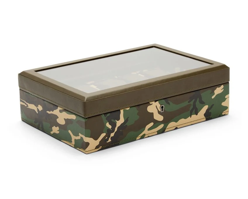 Camuflaje Color 10PC Reloj con Skylight Ndmwr-94