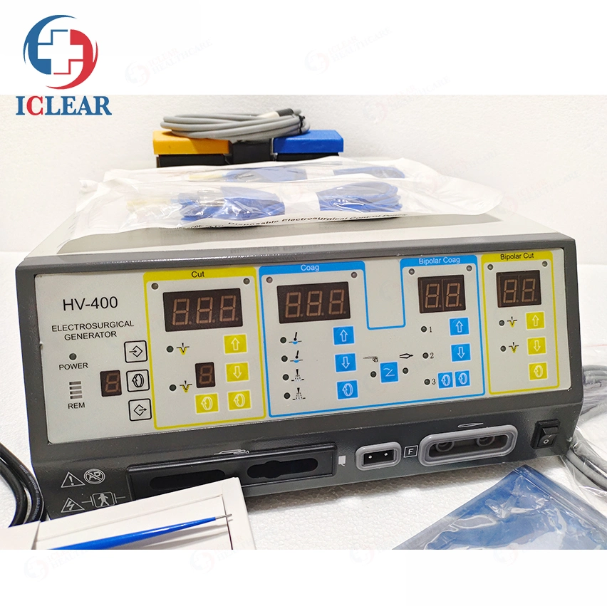 400W High-Frequency Bipolar Surgical Electrocautery Machine