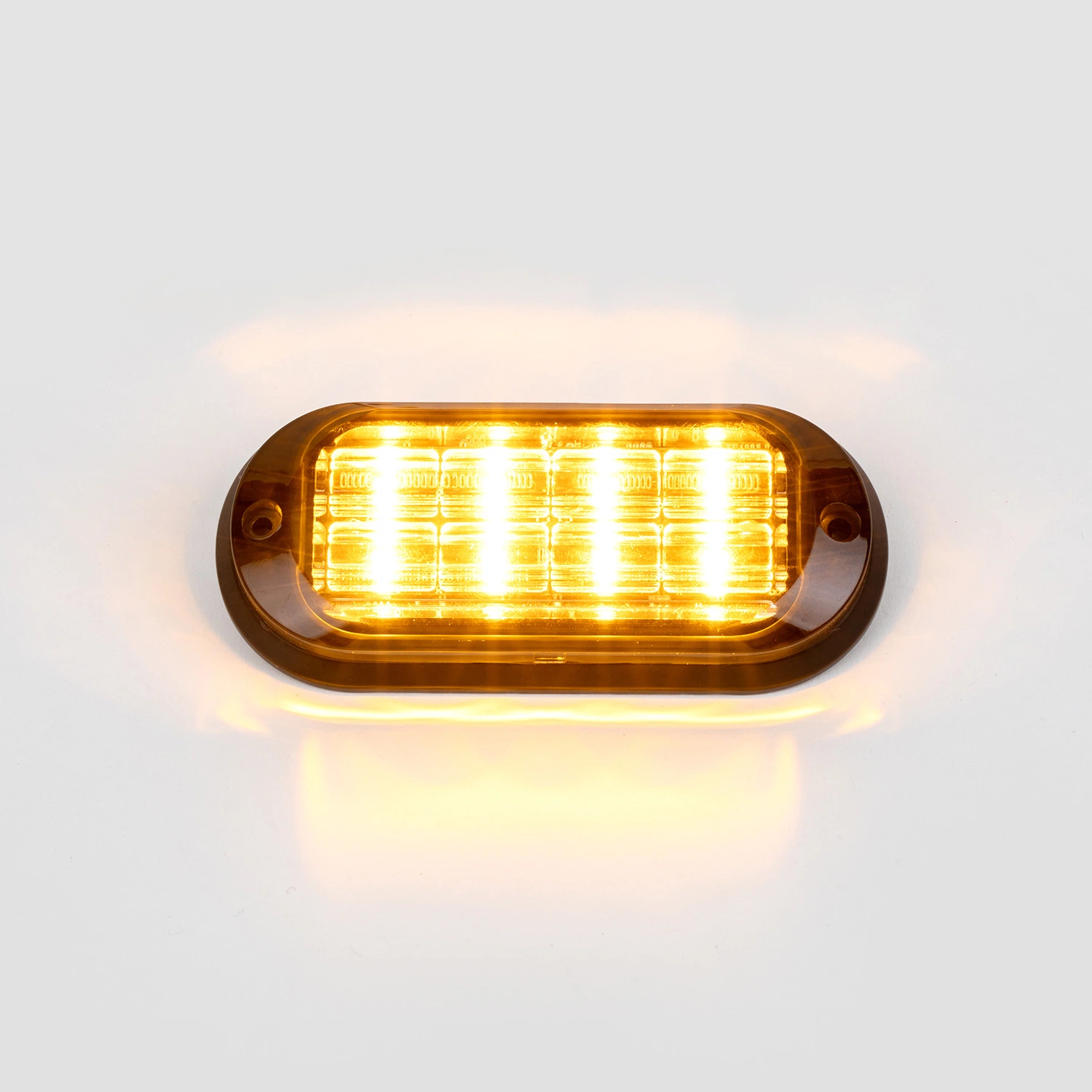 Senken 8PCS 3W Grilled Flashing LED Warning Light