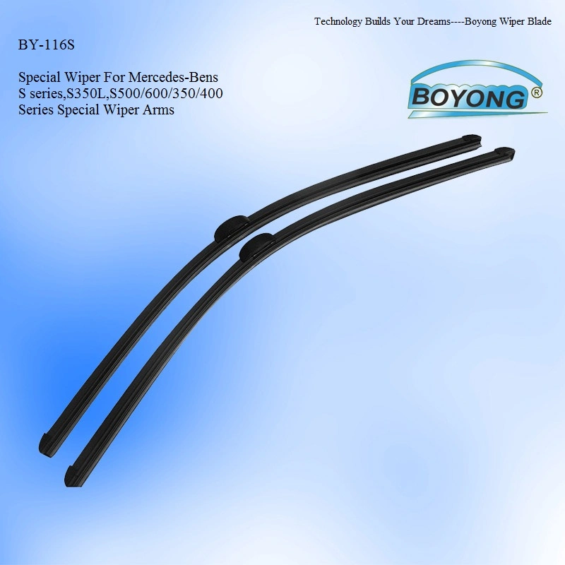 Flat Design Soft Wiper Blade with High Carbon Steel and Natural Rubber
