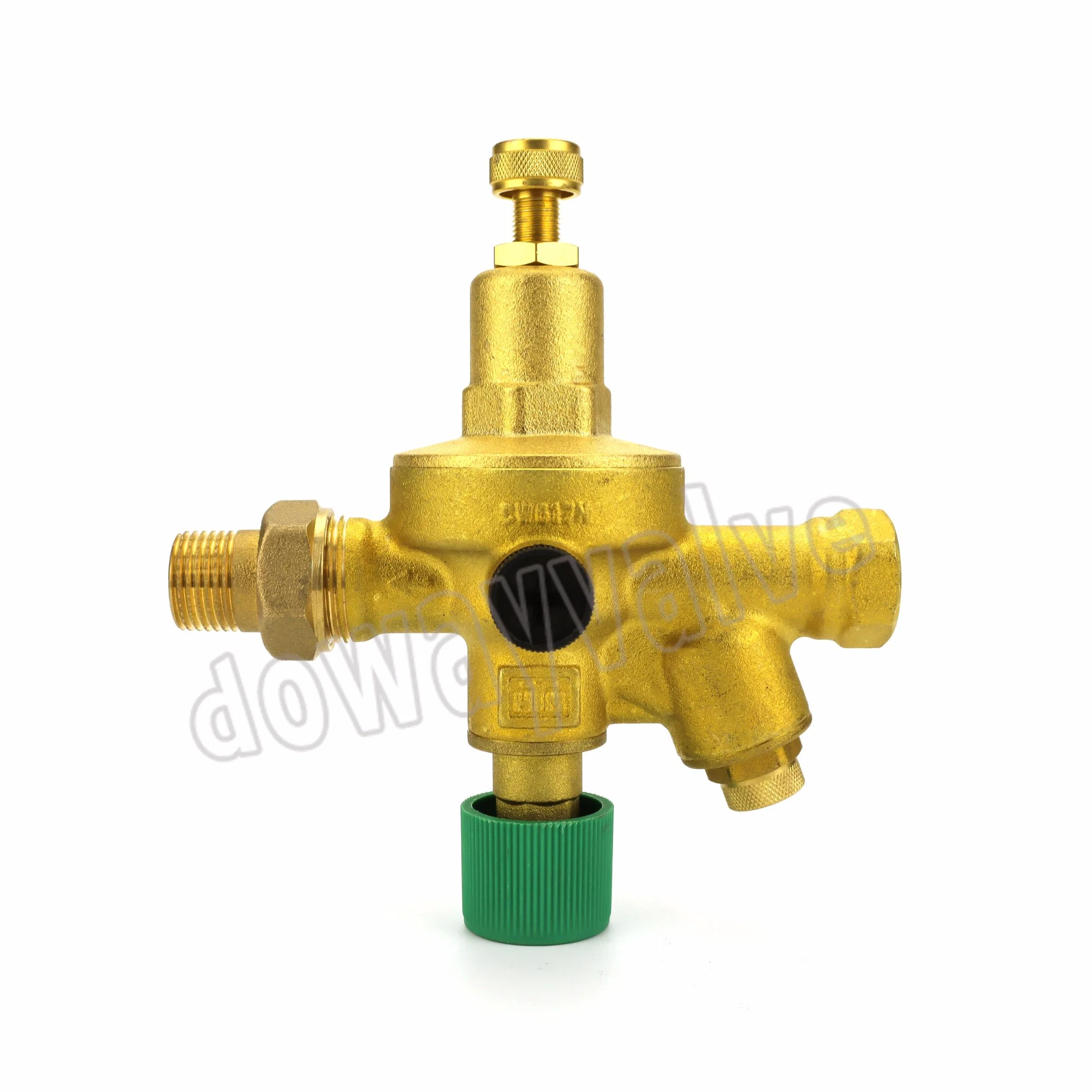 CE Certification USA 1/2" NPT Autofill Boiler Valve with Pressure Gauge