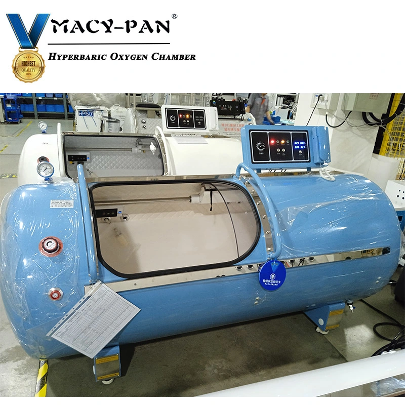 Lying Type Tank HP1501 1.5ATA Oxygen Therapy Hard Hyperbaric Chamber for Healthcare