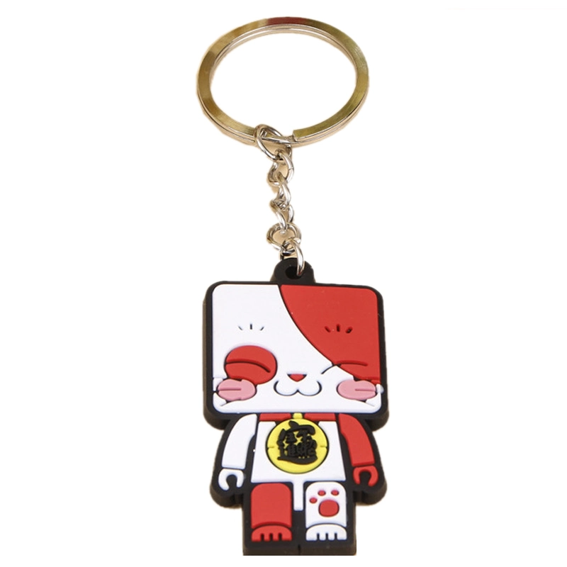 Atacado Custom logo Design Moda bonito Keychain para presentes