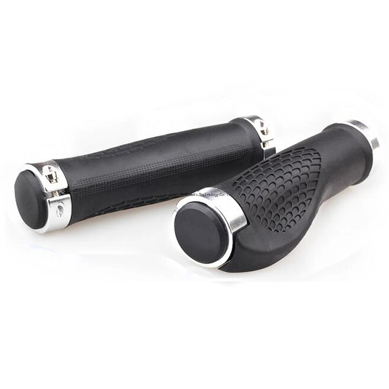 Factory Customize Mountain Biking Rubber Hand Grip Bicycle Tricycle Handgrip Motorcycle Handlebar Cycling Handle Grip Motor Rod Rubber Sleeve Bike Accessories