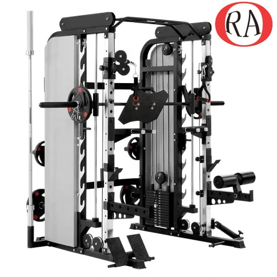 Kommerzielle Fitness-Geräte Home Gym Verwenden Sie Multi Functional Combo Power Training Sport Kraftausrüstung mit Smith Machine