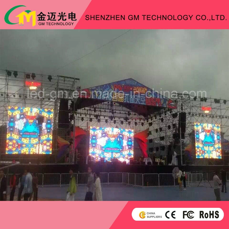 High Resolution P8 Waterproof Rental LED Display Screen