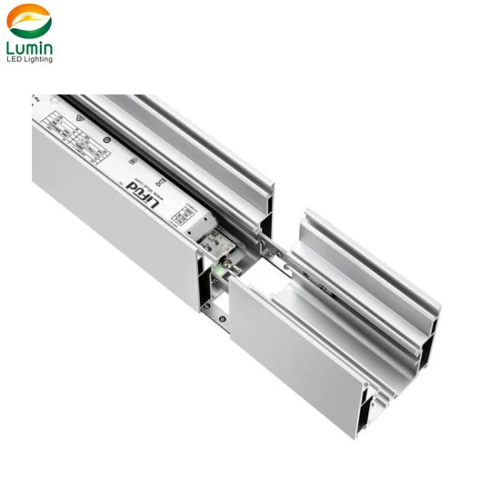 Silver/ Black/White Linakble Linear Light Trunking Lamp for Office/Meeting Room /Super Market Lighting