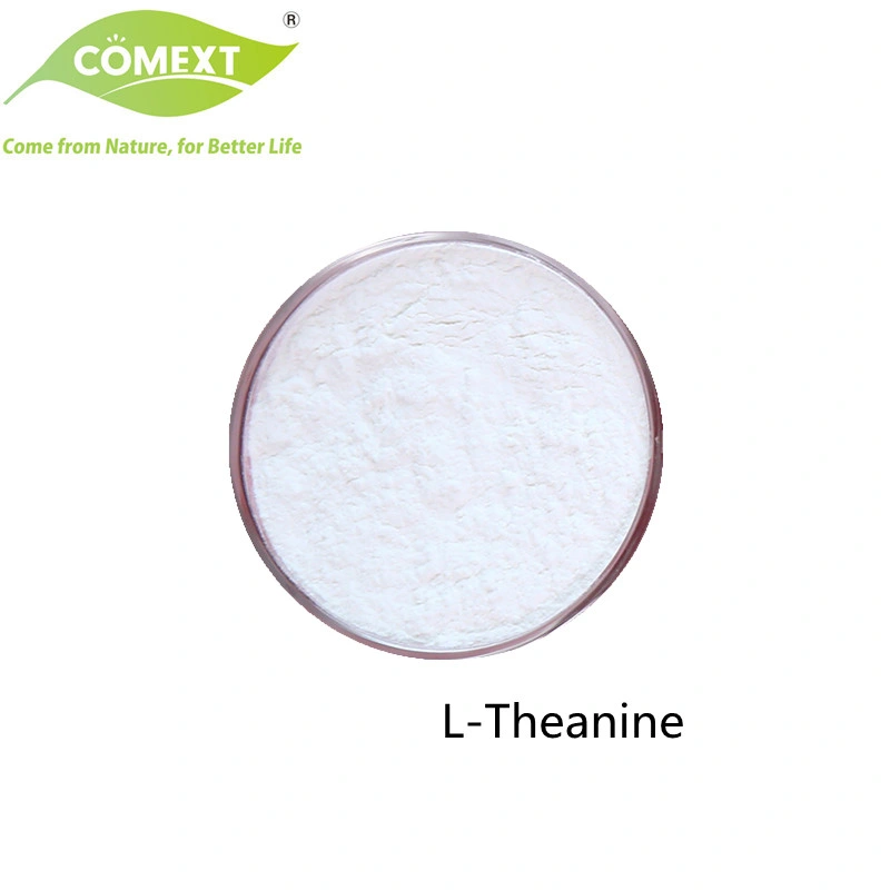 Comext Facroty Hot Selling High quality/High cost performance  Food Grade Lower Blood Pressure L-Theanine Raw Powder