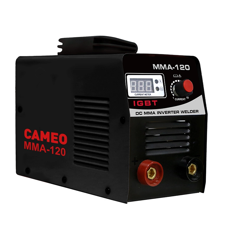 Equipamento de máquina de soldadura IGBT por inversor portátil Cameo MMA Zx7 Arc 220 a AMP Mini Electric Welder preço útil da máquina de soldadura (MMA-120)