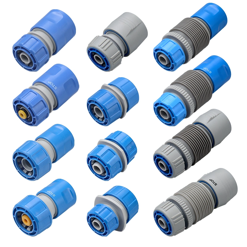 Y31015 3/4'' Plastic Hose Connector Coupler with Stop for Garden