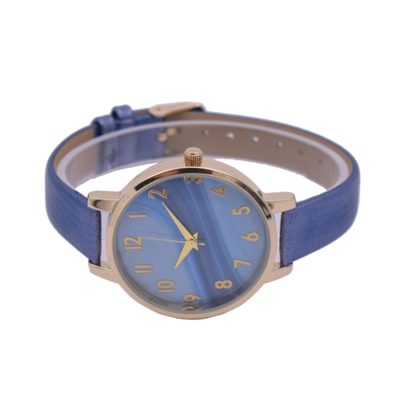 OEM Custom Fashion Casual Leather Strap Ladies Wrist Watch