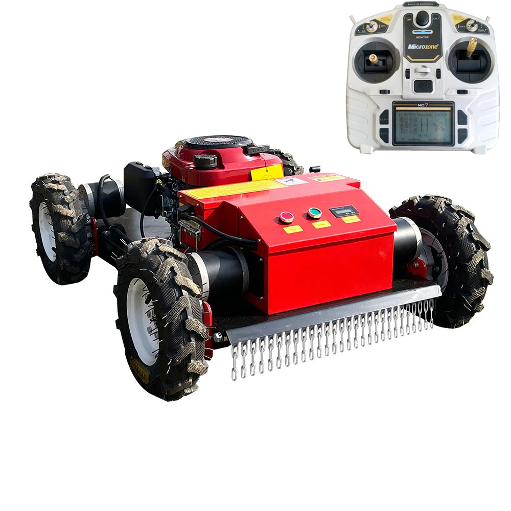 Crawler Robot Ht550 Gas Gras Schneiden Löschen Schnee Rasen Mäher Maschine