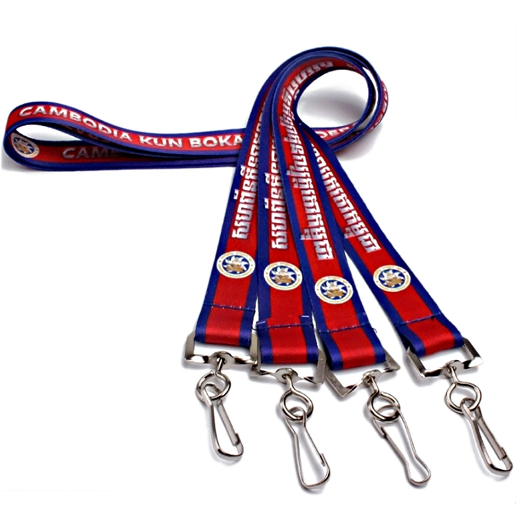 High quality/High cost performance  Custom Printing Staff Lanyard/Woven Lanyard