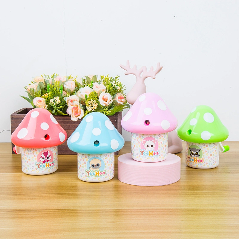 Mushroom Creative Cute Cartoon Pen Sharpener