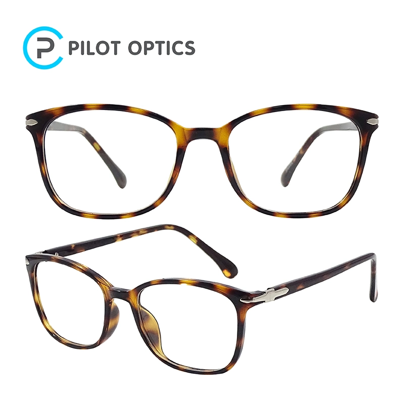 Pilot Optics Square Fashion Rectangle Custom Logo Tr90 Wenzhou Factory Optical Frames