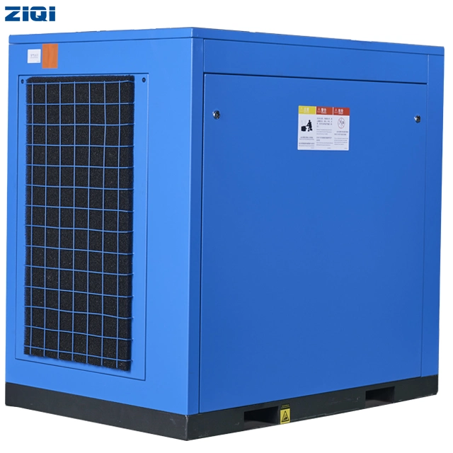 15kw 20HP Rotary AC Power Electric Air Cooled Frequency Inverter Single Stage Belt Driven with Ingersoll Rand Air End Industrial Screw Air Compressors for Sale