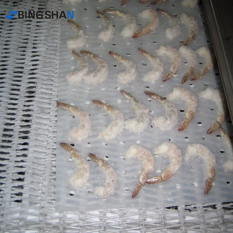 Factory Customized Quick IQF Blast Tunnel Freezer for Shrimp/Seafood/Meat/Fruit/Vegetable