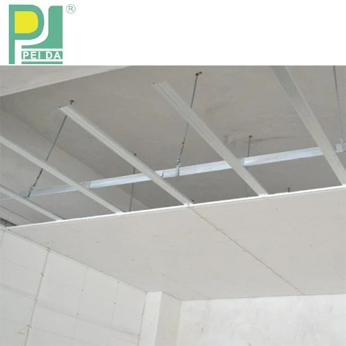 تعليق سقف الغجر العادي 4 × 8 × 9 مم لوحة عزل السقف للحائط الجافة