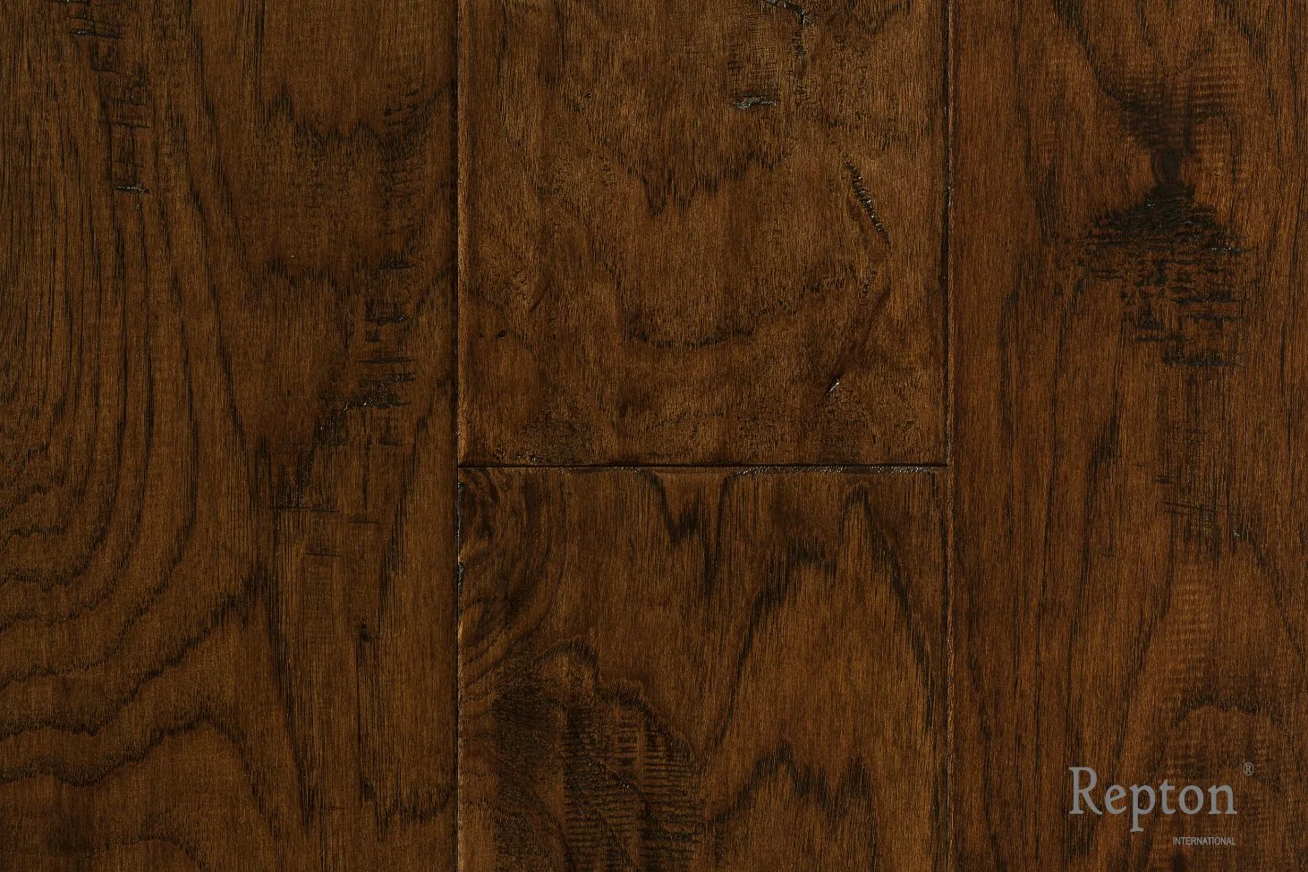 Handscraped Finished Spc Laminate Waterproof American Hickory Multilayer Engineered Wood Flooring