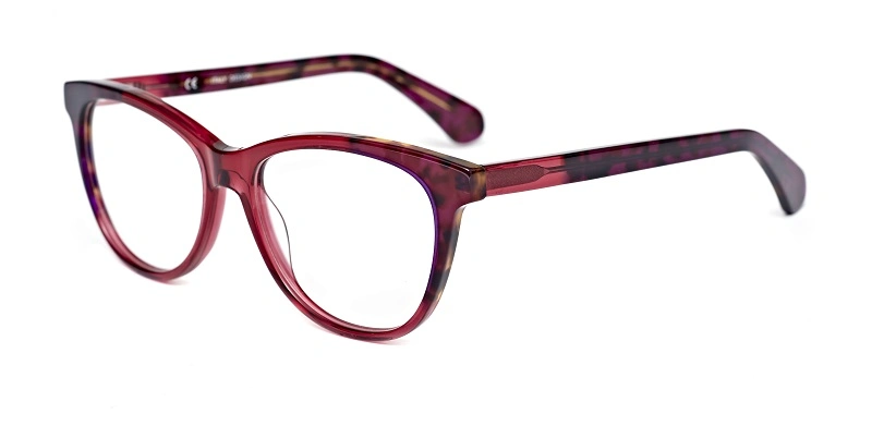 European Market Laminate Acetate Optical Frames Myopia Eyewear