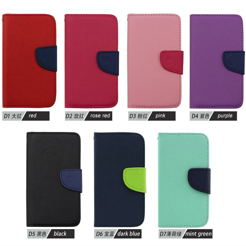 Flip Leather Case for Wiko Lenny 3/Tommy/U Feel Lite