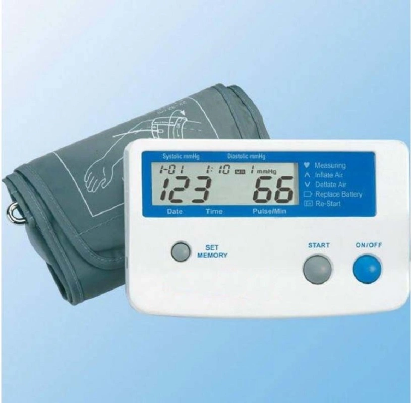 Economic Blood Pressure Gauge Arm Type Medical Monitor Automatic Smart Digital for Home and Hospital