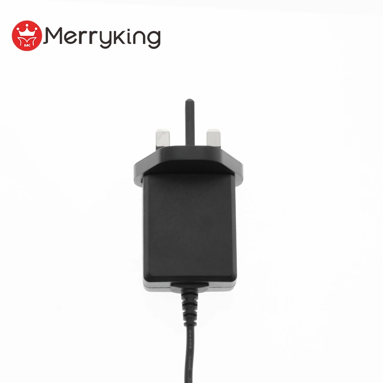 UK Power Plug 12V 500mA Wholesale/Supplier 12V 0.5A AC/DC Adapter Power Adapter