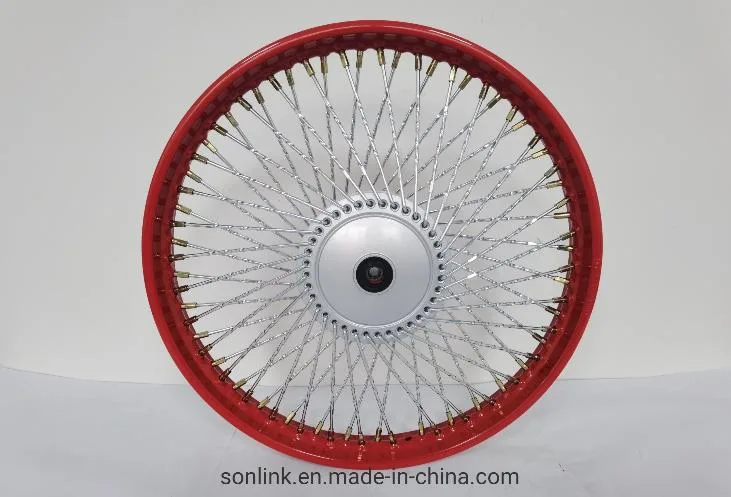 Motorcycle /Motorcycle Cg125 150 Motorcycle Front Wheel Spoke Rim Drum Brake 1.4*18 Inch