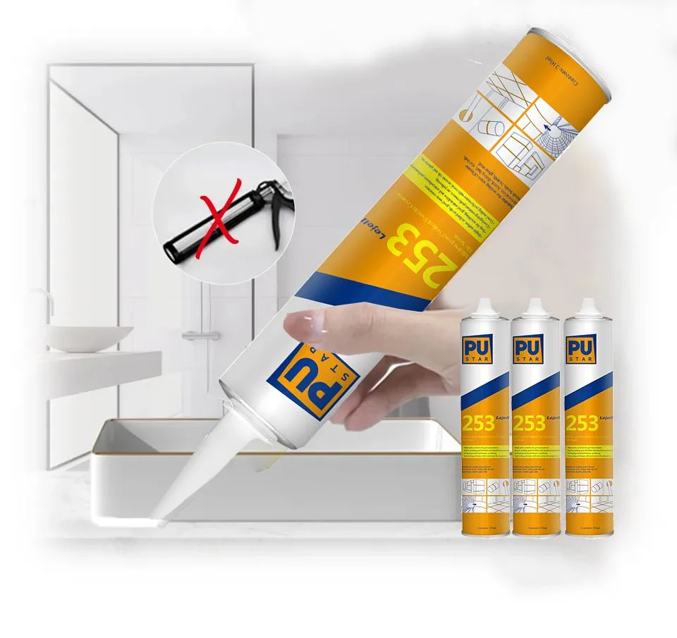 High Strength Industrial Hot Wood Rubber UV Acrylic Silicone Sealant Glue