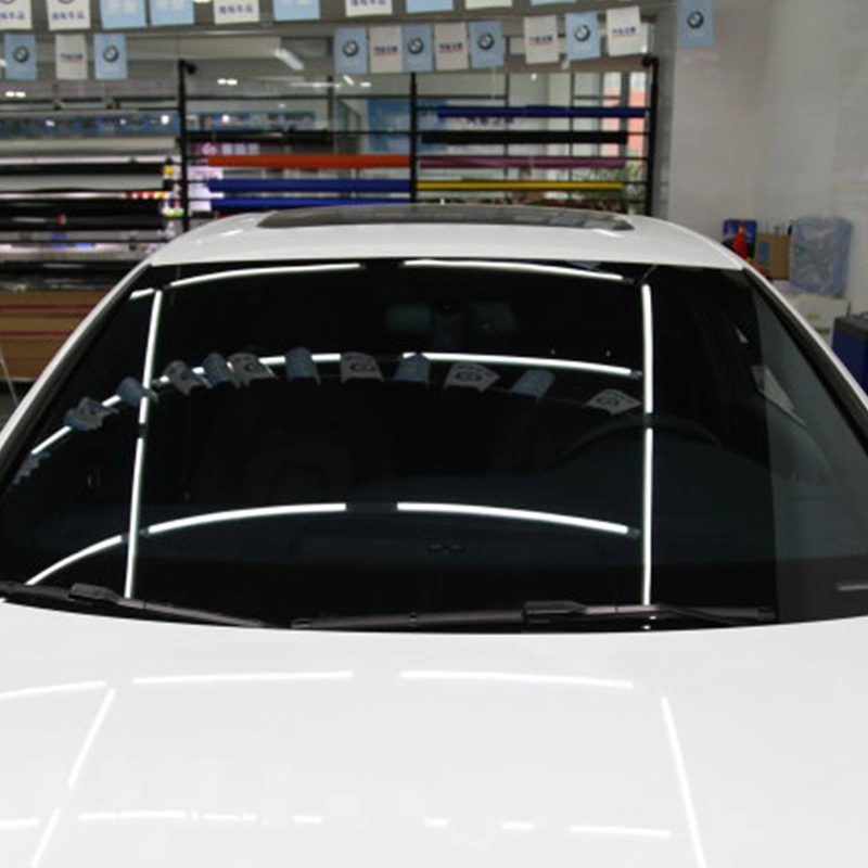 Muestras gratuitas 99% UV IRR película de vidrio resistente a las balas Solar Tint Película de la ventana del coche