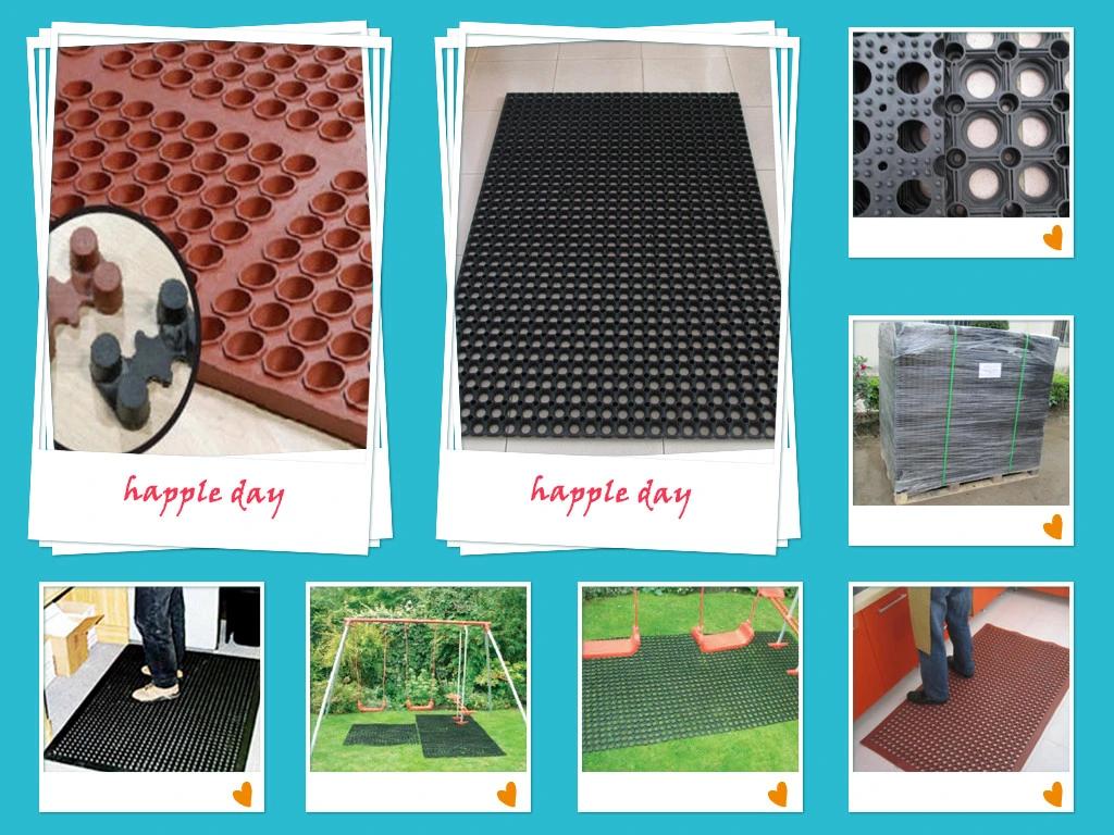 Agriculture Anti Slip Playground Grass Floor Anti-Bacteria Rubber Mat