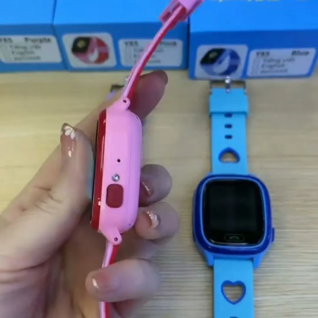 Nouvelle montre intelligente Sos Children Phone Wrist (Y85) avec carte SIM pour les enfants, cadeau.