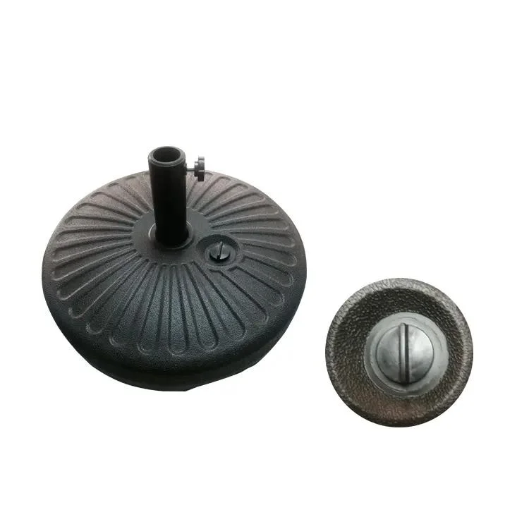 HDPE Round Plastic Water Filled Cantilever Parasol Umbrella Base