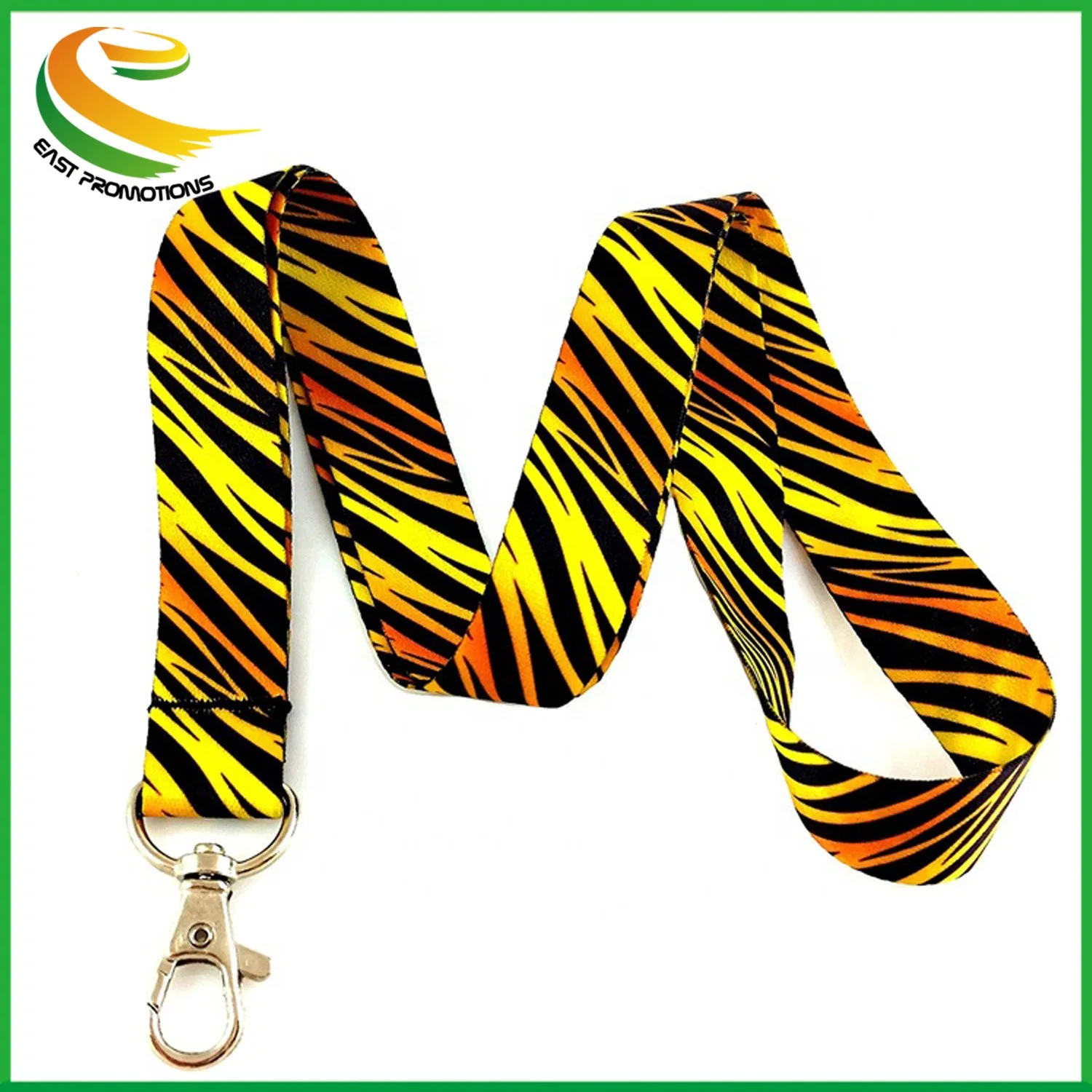 Nylon Printing Sublimation Ribbon Heat Transfer ID Card Holder Lanyards